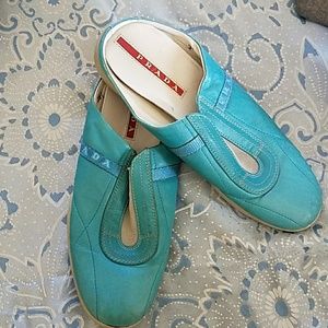 Prada leather slip ons. Moving sale firm